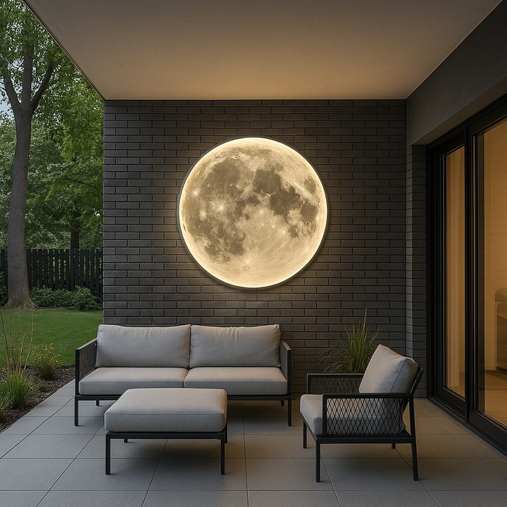 Moon Wall Lamp | Celestial Elegance for Modern Interiors